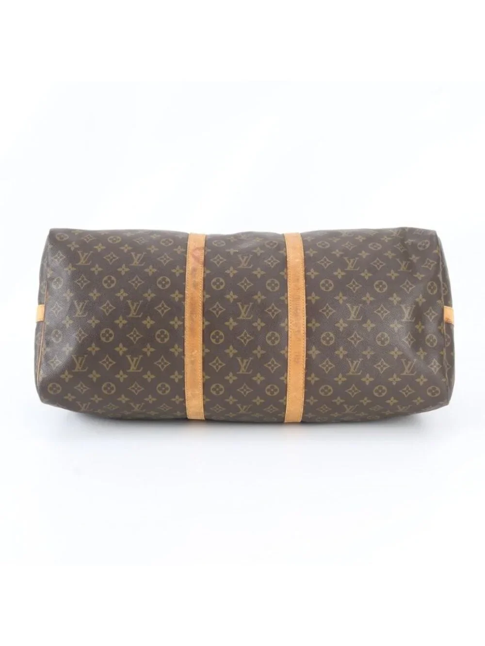 Louis Vuitton Monogram Keepall Bandouliere 60 Leather 2-Way Boston Bag Crossbody